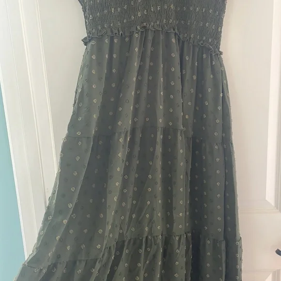 Summer Smocked Midi Dress - Picture 6 of 11